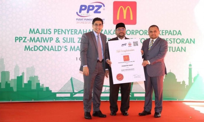 McDonald's penerima pertama Sijil Pembayar Zakat Korporat ...