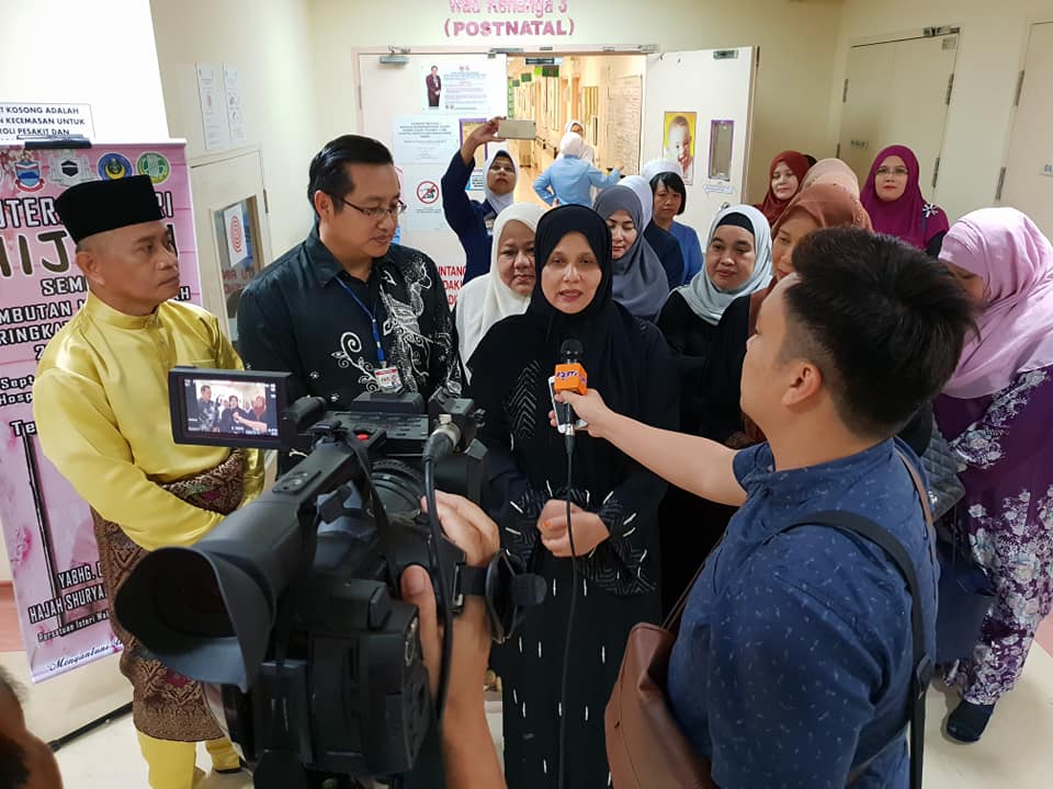 YADIM Zon Sabah sertai lawatan Hospital Wanita dan Kanak ...