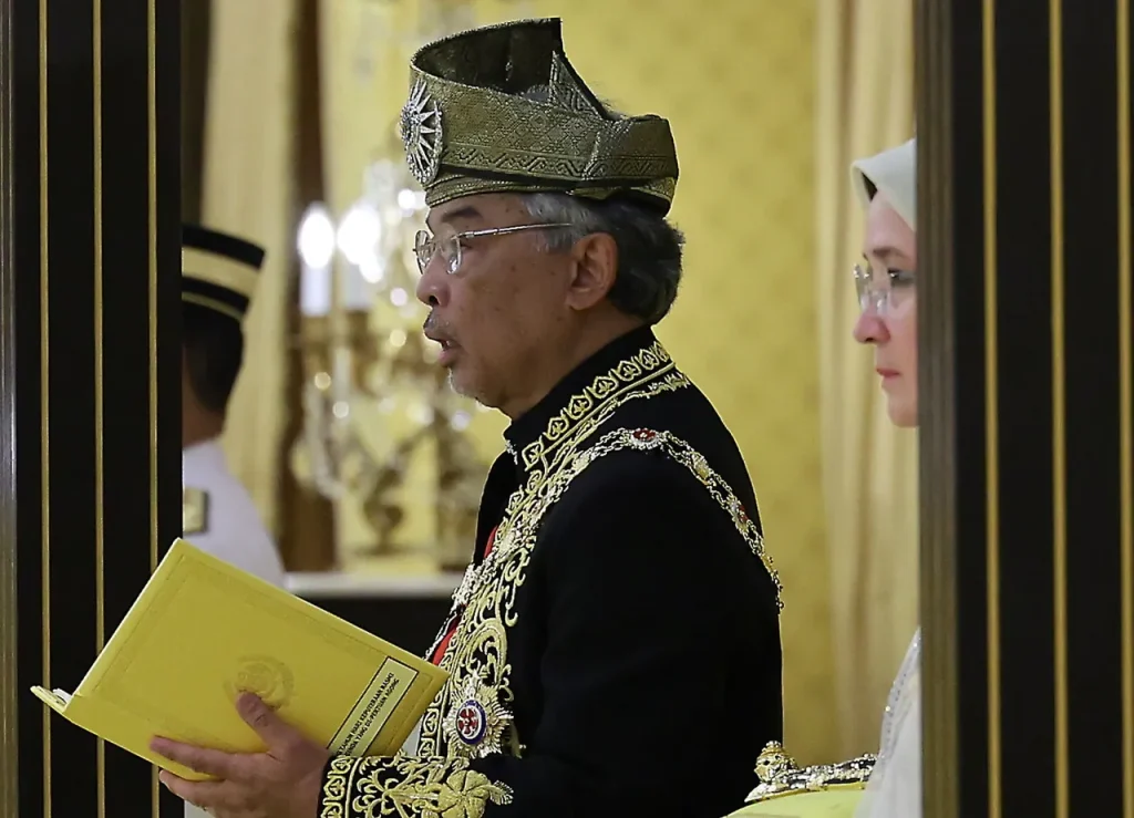 Yang di-Pertuan Agong Al-Sultan Abdullah Ri’ayatuddin Al-Mustafa Billah Shah. — Bernama